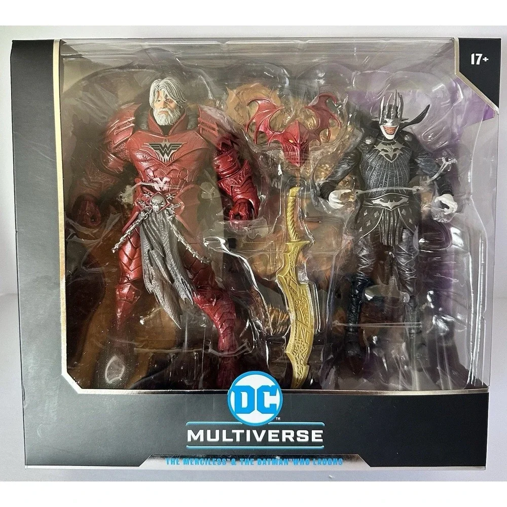 DC Multiverse Merciless Batman Who Laughs 2 Pack McFarlane Figures NIB